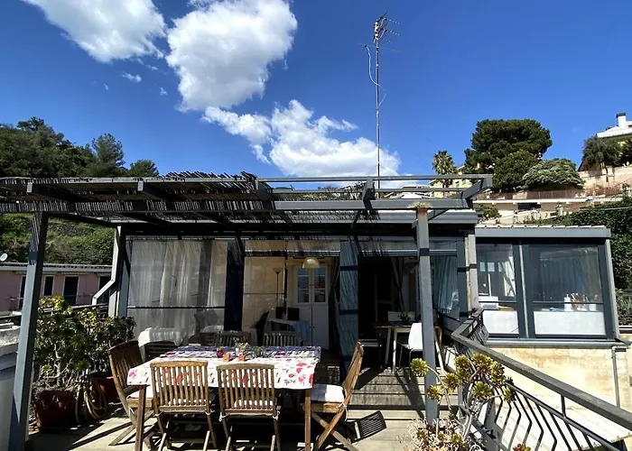 Apartman Attic With Sea View And Car Box
